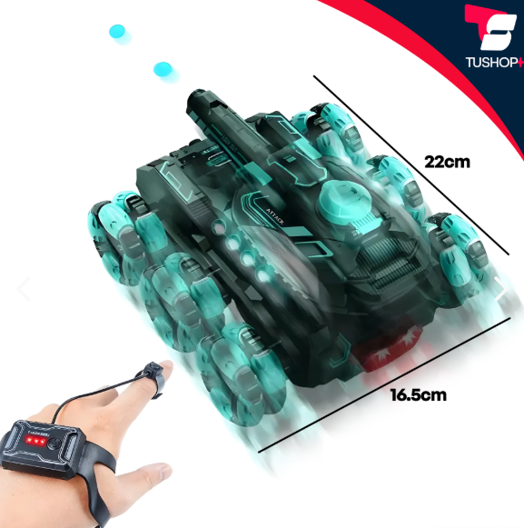 CARRO DOBLE CONTROL 6 RUEDAS TODOTERRENO